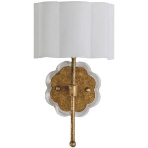 Shirley Sconce Wall Light in Antique Gold