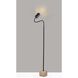Rutherford 59 inch 5.00 watt Black Floor Lamp Portable Light