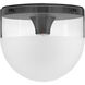 Beck 9 inch Black Indoor Flush Mount Ceiling Light