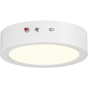 Slim LED 7 inch White Flush Mount Ceiling Light