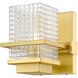 Wellfleet LED 5 inch Satin Gold Bath Vanity Light Wall Light