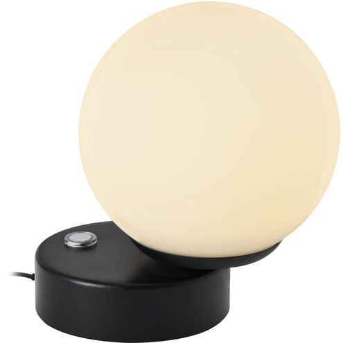 Capri 6 inch 11.00 watt Black Table Lamp Portable Light