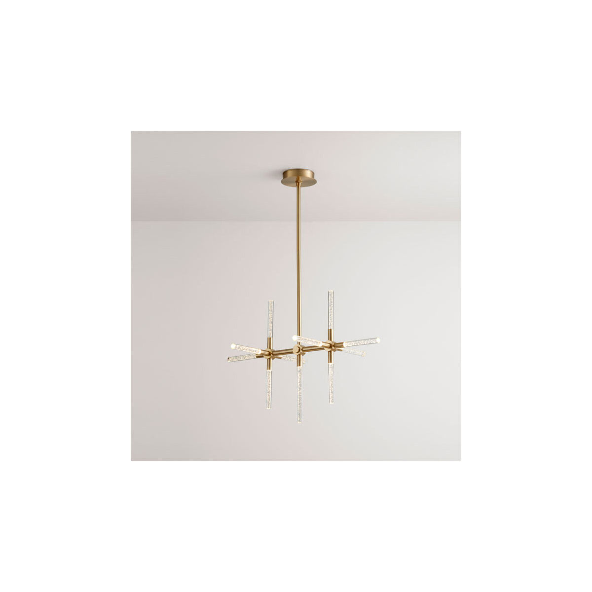 Tali LED 9 inch Aged Brass Pendant Ceiling Light