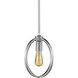 Colson 1 Light 9.88 inch Pewter Pendant Ceiling Light in No Shade