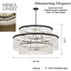 Shimmering Elegance 12 Light Chandelier Ceiling Light