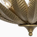 Zanara 6 Light 26 inch Brass Kisser Pendant Ceiling Light