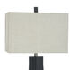Cameron 32.5 inch 100.00 watt Satin Black Table Lamp Portable Light
