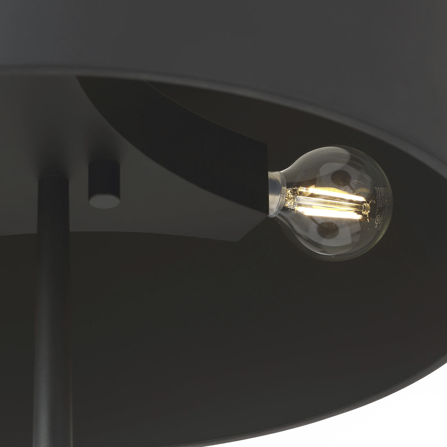 Barbara Barry Spinet 26.25 inch 6.5 watt Matte Black Modern Trumpet Table Lamp Portable Light