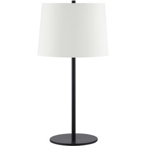 Nino 27 inch 100.00 watt Matte Black Table Lamp Portable Light