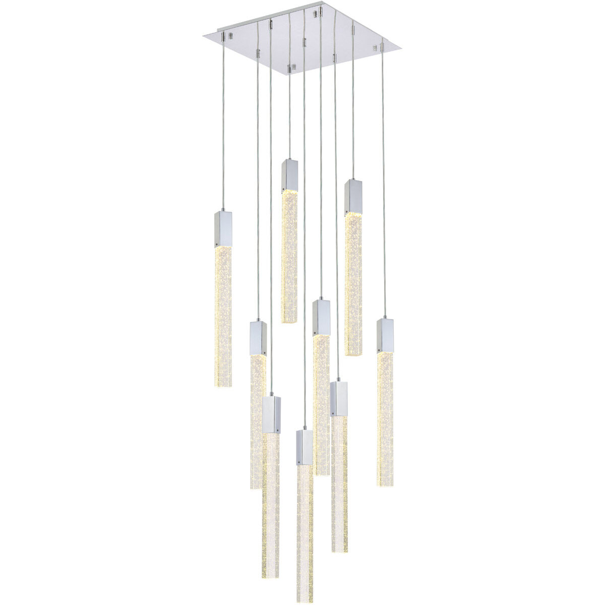 Weston 9 Light 20 inch Chrome Pendant Ceiling Light