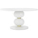 Judith Leiber Couture 60 X 60 inch Solstice Round Dining Table