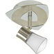 Mul-T-Lite 1 Light 6.75 inch Satin Chrome Flush Mount Ceiling Light