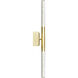 Dragonswatch LED 26 inch Satin Gold Vanity Light Wall Light