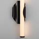 Ola 6.5 inch Black Sconce Wall Light
