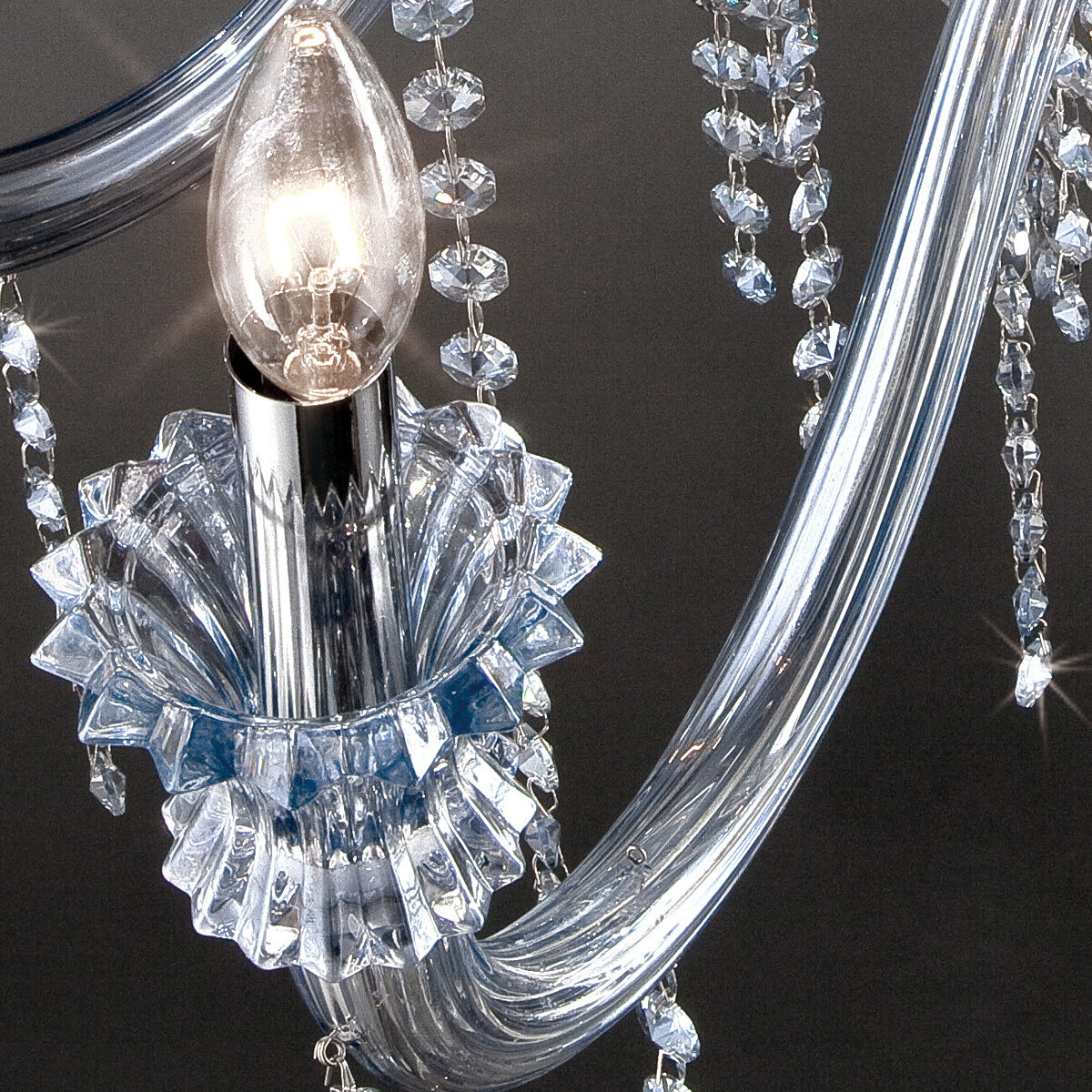 Nava 6 Light 28 inch Chrome Chandelier Ceiling Light