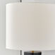 Drew & Jonathan Fernwood 26.5 inch 9.00 watt Gloss Black Table Lamp Portable Light