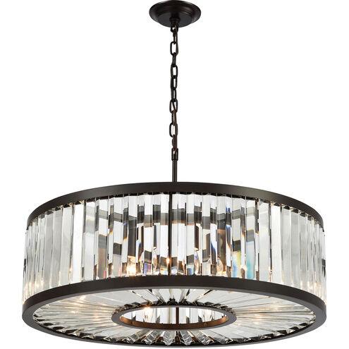 Farrell 9 Light 28 inch Oil Rubbed Bronze Chandelier Ceiling Light