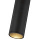 Lorna LED 2.25 inch Black Pendant Ceiling Light