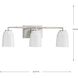 Spenser 3 Light 23.37 inch Brushed Nickel Vanity Light Wall Light