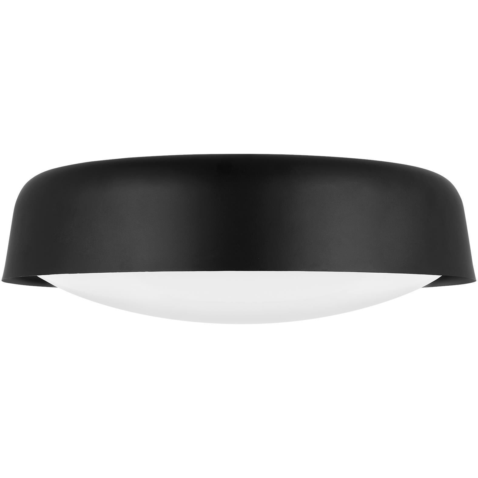 kate spade new york Draper 2 Light 15.88 inch Midnight Black Flush Mount Ceiling Light