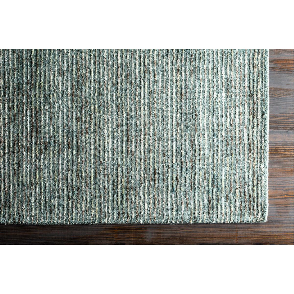 Gaia 132 X 96 inch Deep Teal Rug in 8 x 11, Rectangle