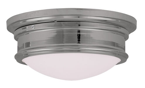 Astor 2 Light 13 inch Polished Chrome Flush Mount Ceiling Light