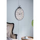 Thaddeus 29 X 17.7 inch Wall Clock