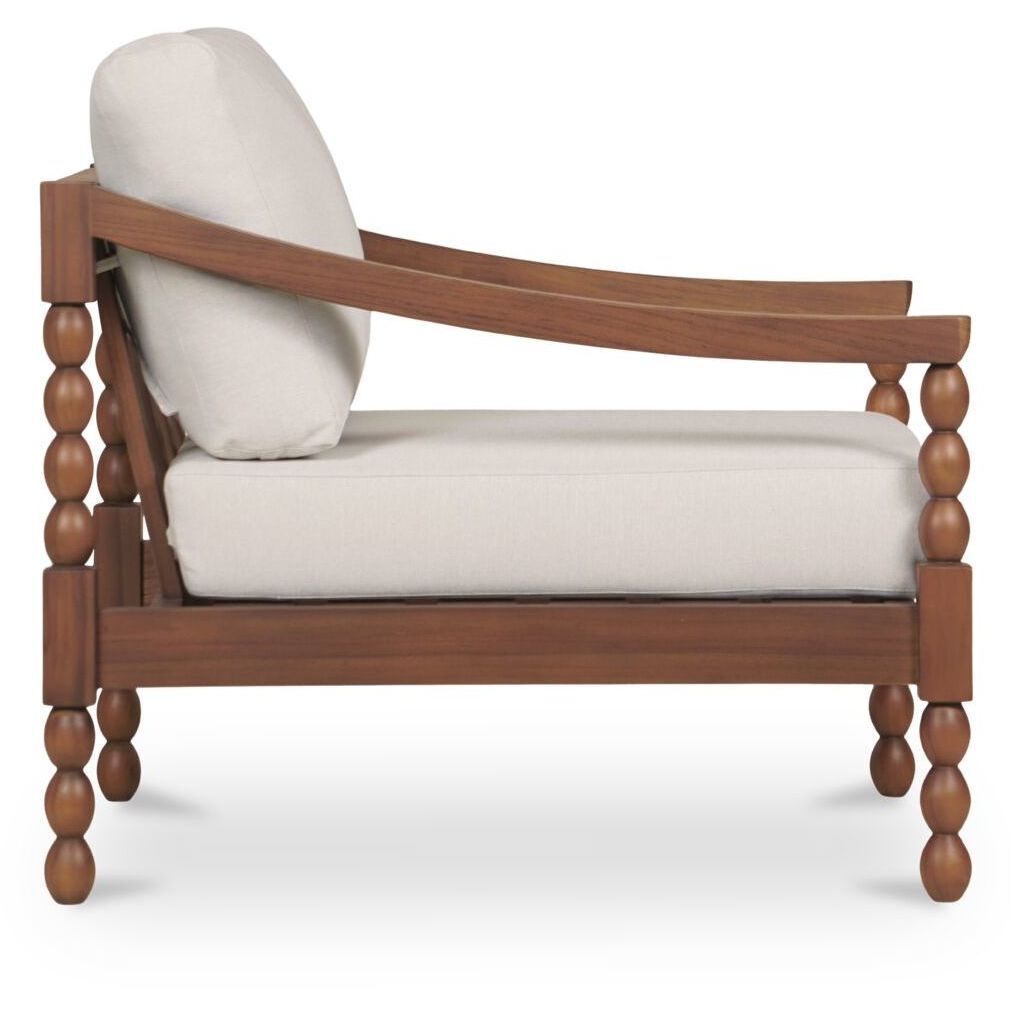 Delilah Brown Outdoor Accent Chair
