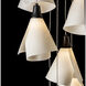 Mobius 9 Light 20.8 inch Black Pendant Ceiling Light, Standard Pipe