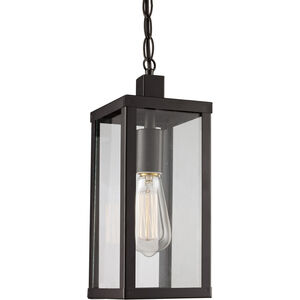 Oxford 1 Light 5 inch Black Outdoor Hanging Lantern 