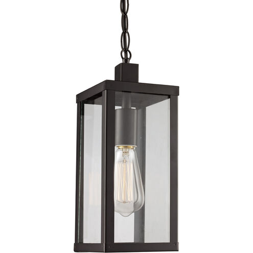 Oxford 1 Light 5 inch Black Outdoor Hanging Lantern
