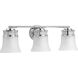 Cascadia 3 Light 24 inch Polished Chrome Bath Vanity Wall Light