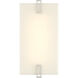 Aizen LED 6 inch Brushed Nickel Wall Sconce Wall Light