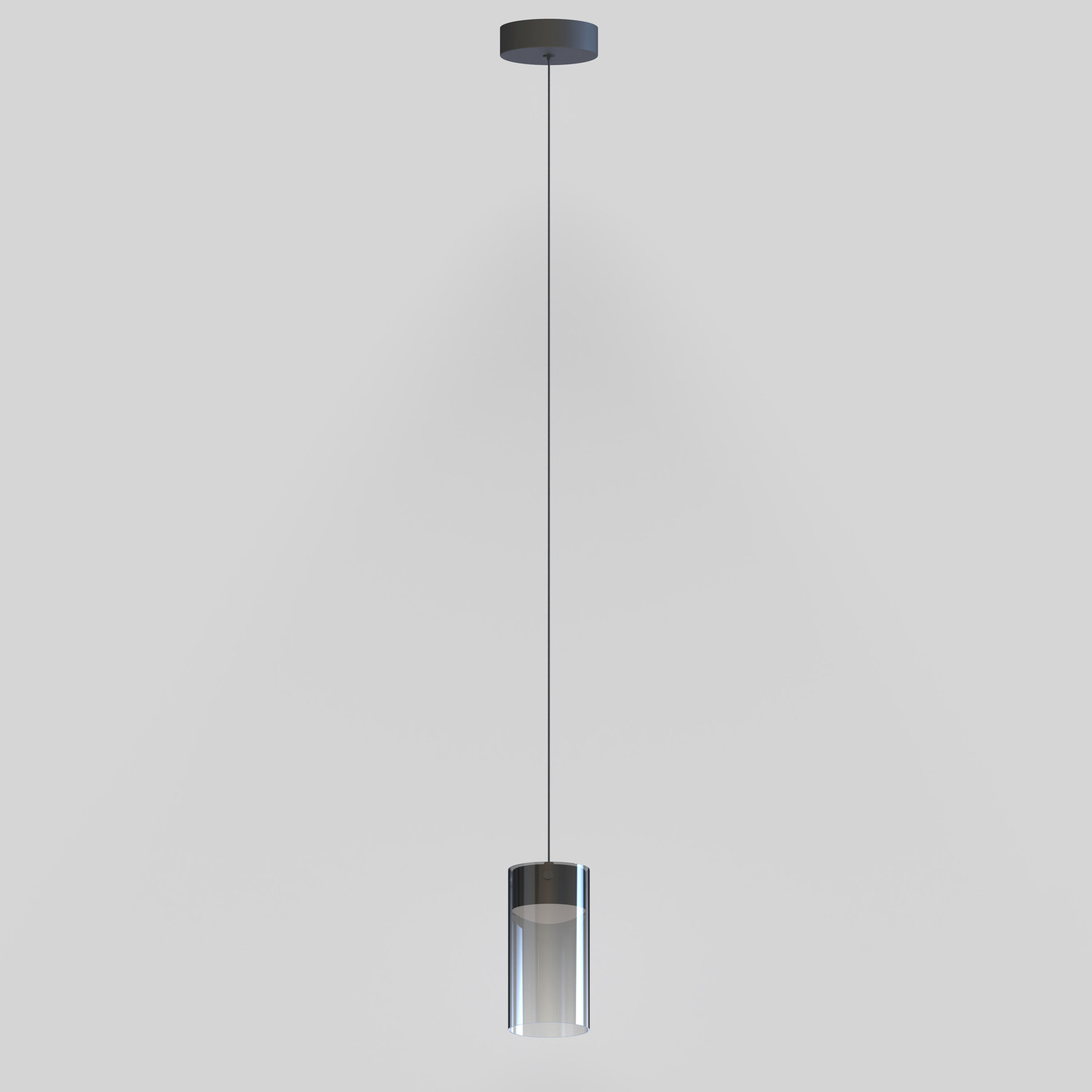Highball LED 4 inch Gunmetal Mini Pendant Ceiling Light