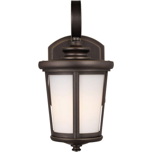 Eddington 1 Light 11.88 inch Antique Bronze Outdoor Wall Lantern, Small