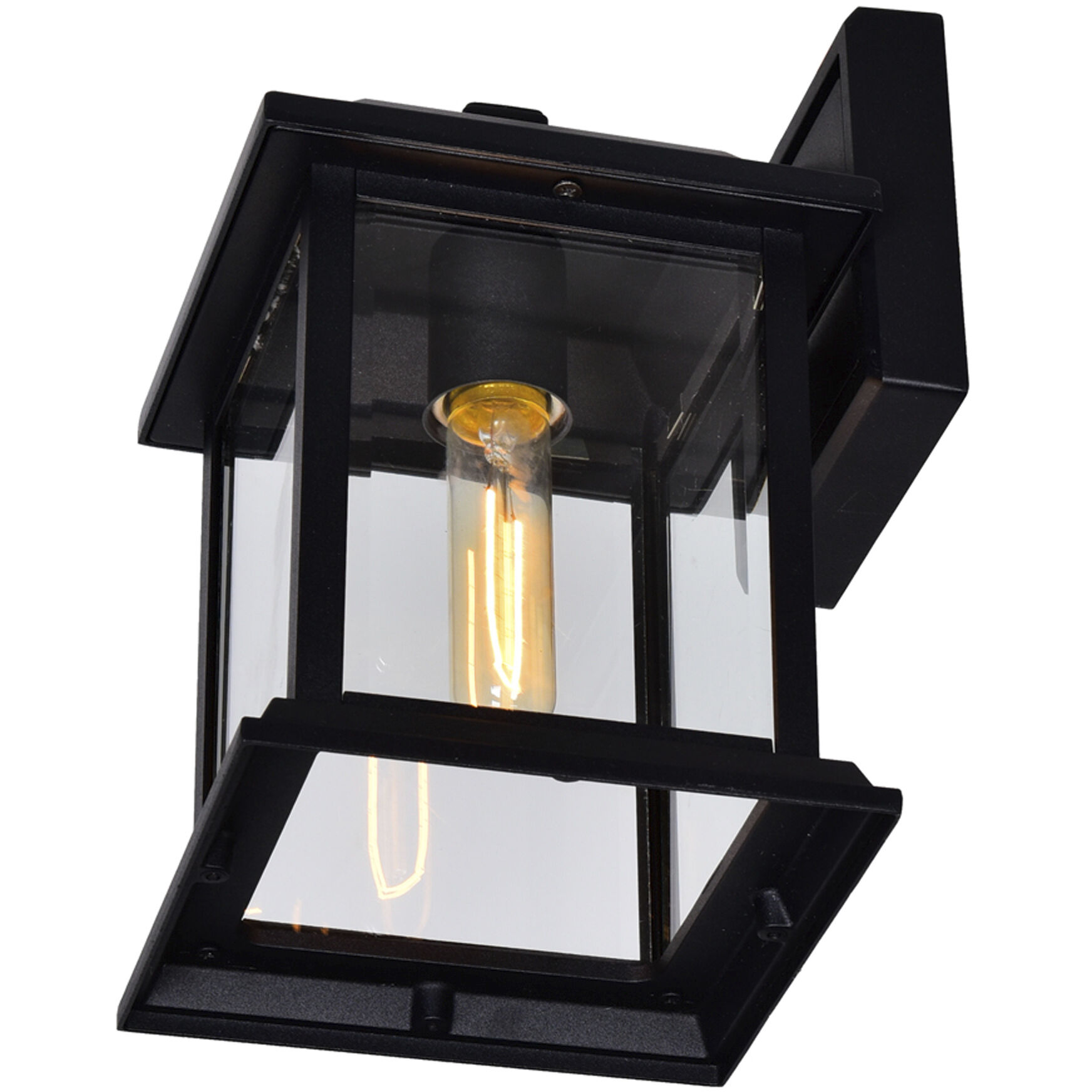 Blackbridge 1 Light 10 inch Black Outdoor Wall Light