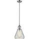 Ballston Conesus LED 6 inch Polished Chrome Pendant Ceiling Light, Ballston
