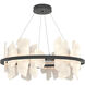 Volterra LED 38 inch Black Circular Pendant Ceiling Light