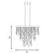 Livorno 4 Light 21 inch Noble Brass Chandelier Ceiling Light