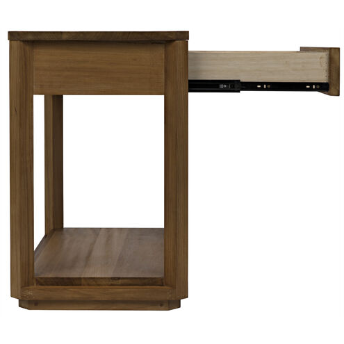 SL11 32 X 28.5 inch Gold Teak Side Table