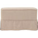 Universal Linen Slub Natural Bench with Slipcover