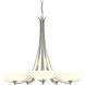 Aegis 5 Light 31.3 inch Sterling Chandelier Ceiling Light, 5 Arm