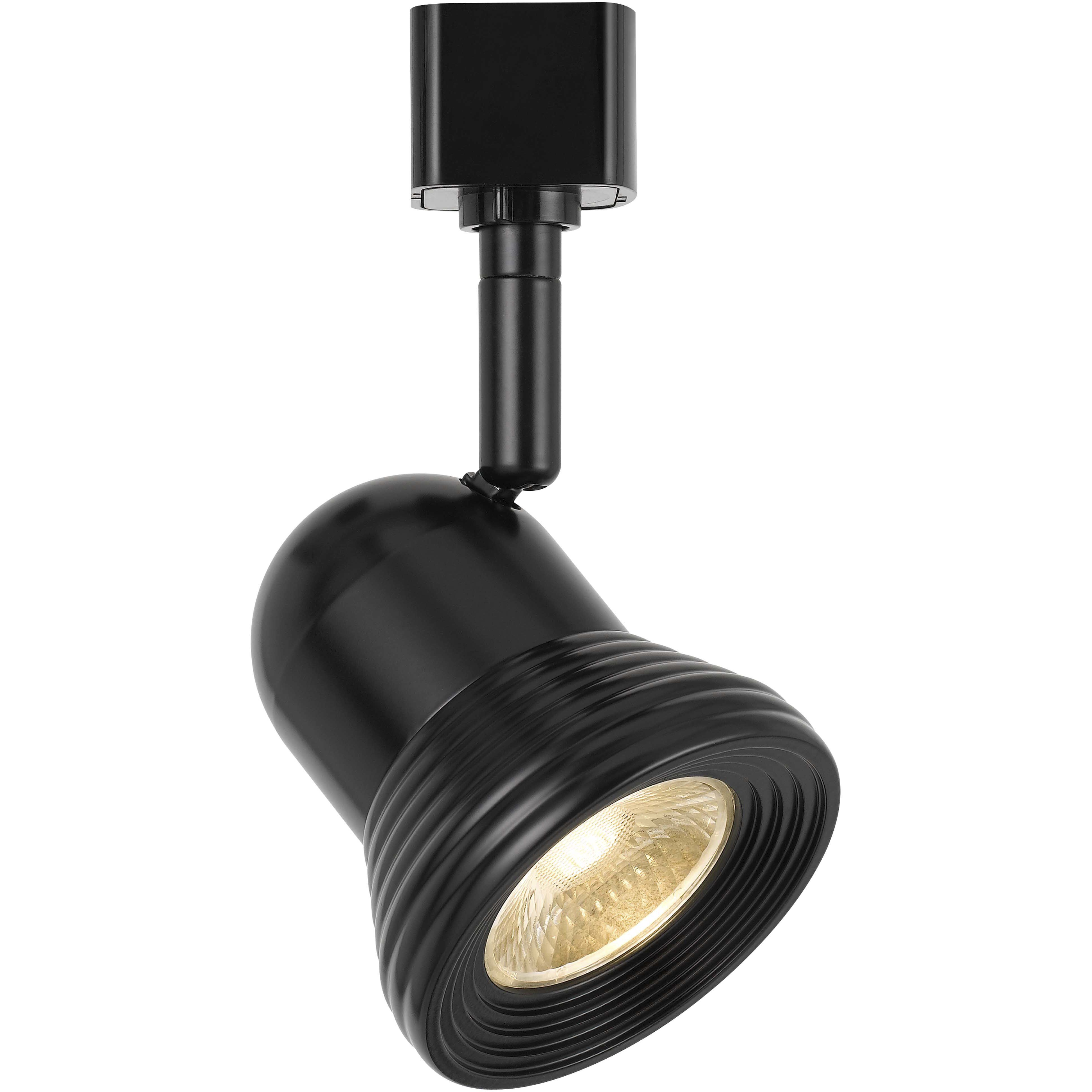 Signature 1 Light Black Track Head Ceiling Light