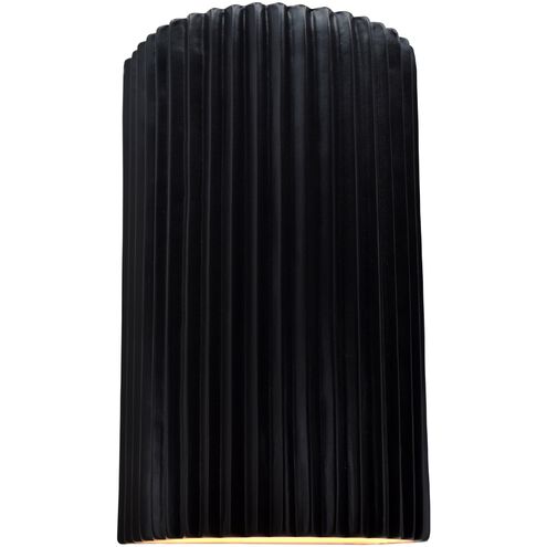 Ambiance LED 7.75 inch Carbon Matte Black ADA Wall Sconce Wall Light