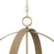 Allegheny 5 Light 22 inch Soft Gold Chandelier Ceiling Light, Design Series