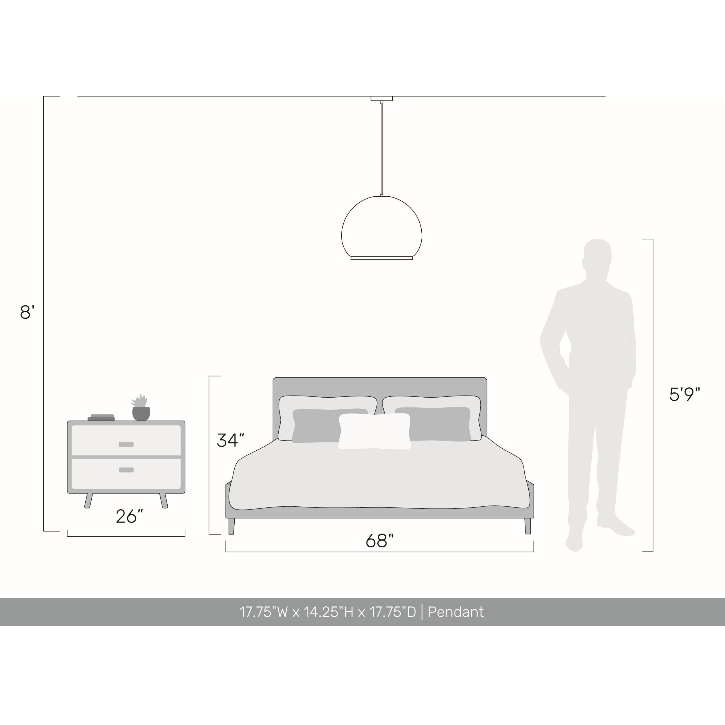 Tela Pendant Ceiling Light