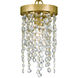 Winham 1 Light 7 inch Antique Gold Mini Pendant Ceiling Light
