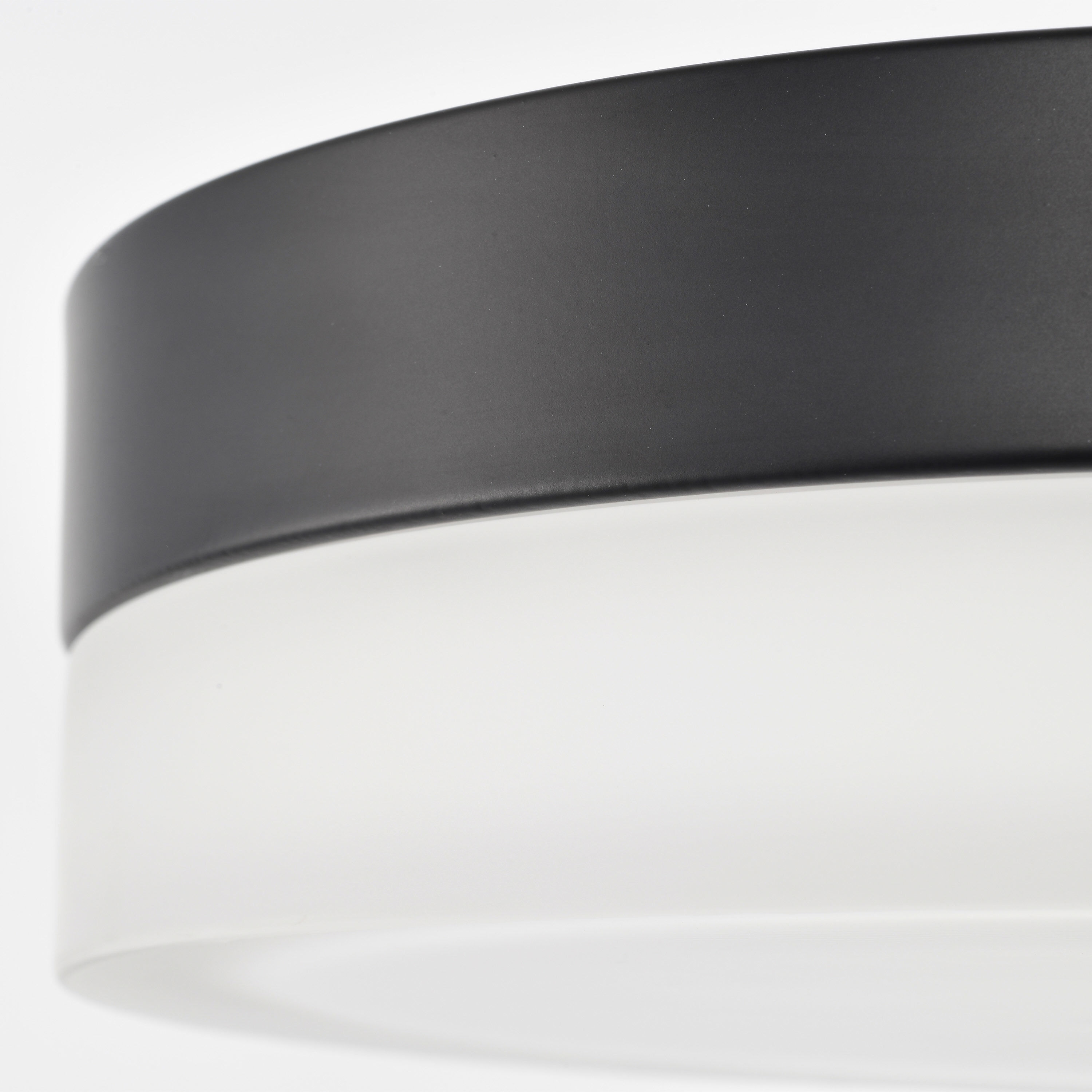 Pi LED 11 inch Black Flush Mount Ceiling Light