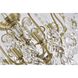 Canada 8 Light 25.5 inch Antique Brass Chandelier Ceiling Light, Gold Frame
