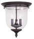 Legacy 3 Light 12 inch Bronze Flush Mount Ceiling Light